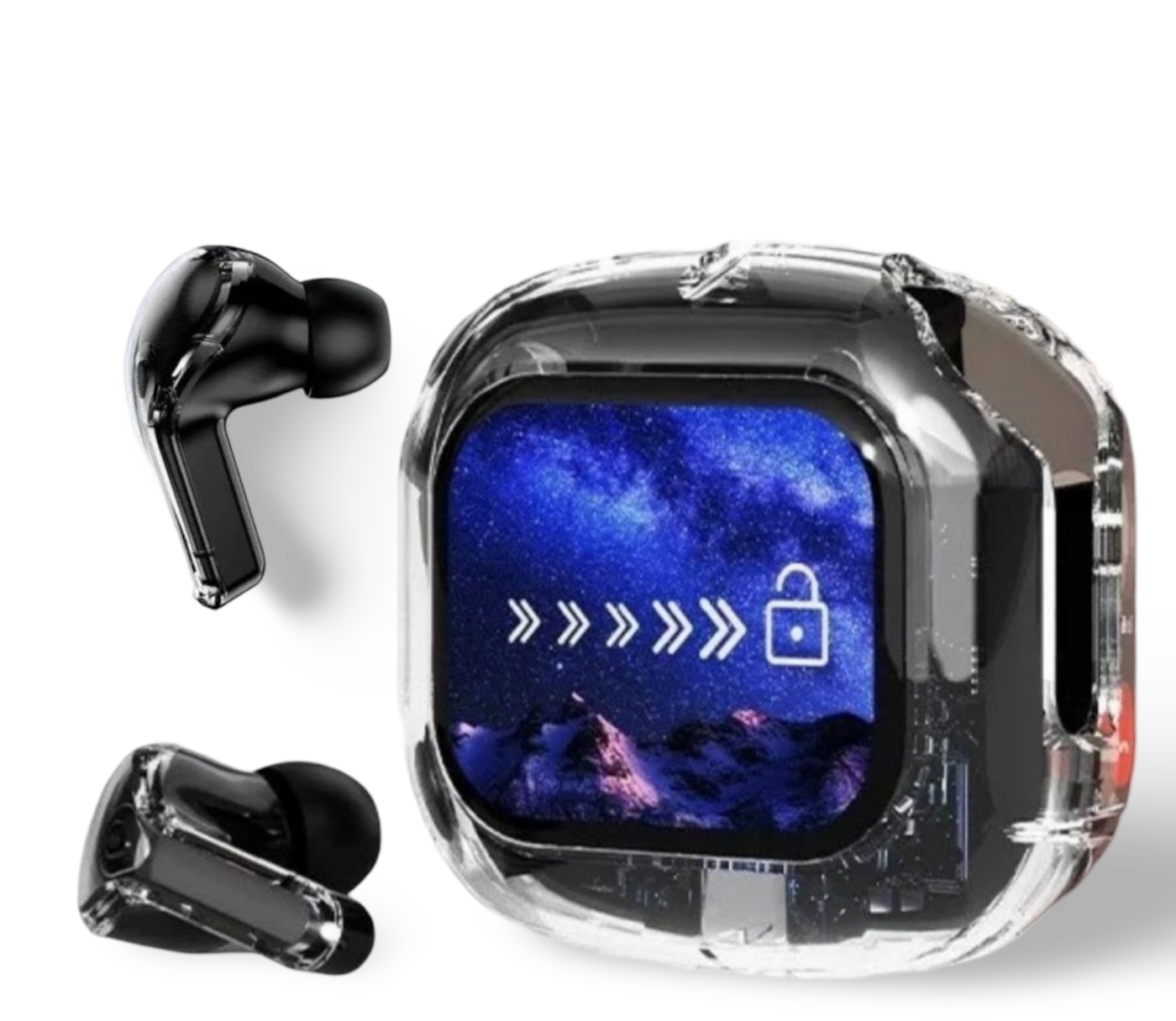 CreaTeck EarBuds with Touch Screen Panel for Music Control and Call Receiving Function