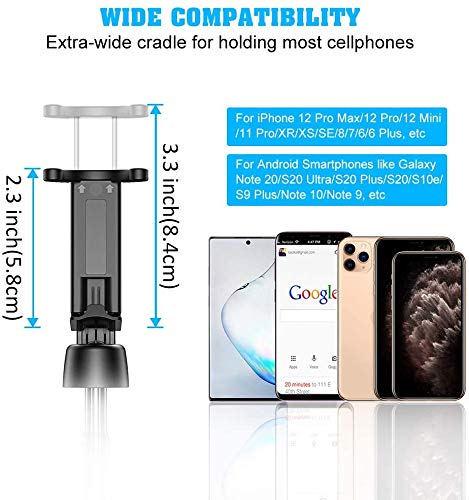 CreaTeck Selfie Stick w/Light