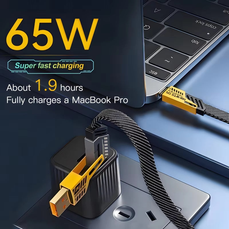 CreaTeck 4in1 Fast Charging Cable - 65w