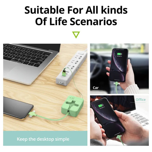 CreaTeck Retractable Cable