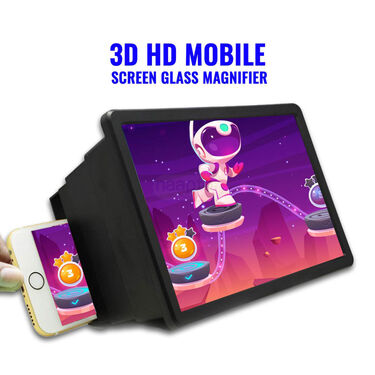 3D-Screen Magnifier with Eyes Protection