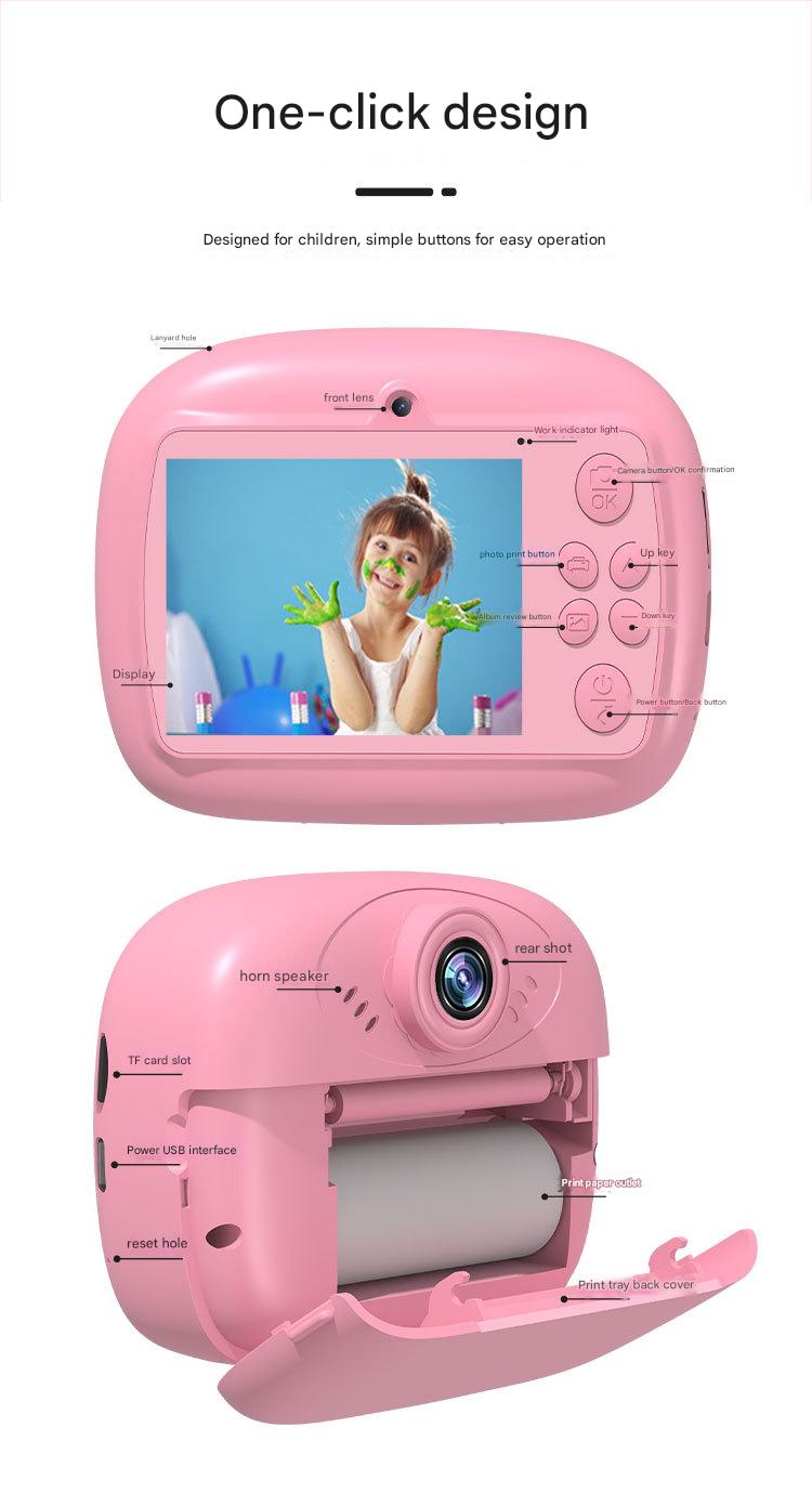 CreaTeck Instant Digital Camera w/Printer