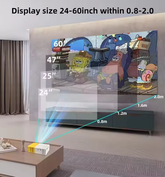 CreaTeck Home Cinema Projector