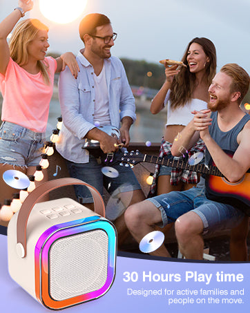 CreaTeck K12 Party Speaker + 2 Mic