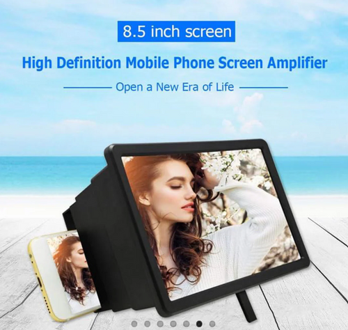 3D-Screen Magnifier with Eyes Protection Enlarged