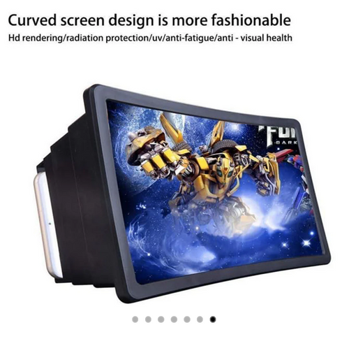 3D-Screen Magnifier with Eyes Protection Enlarged