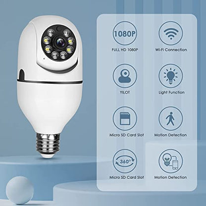 CreaTeck CCTV Bulb Camera