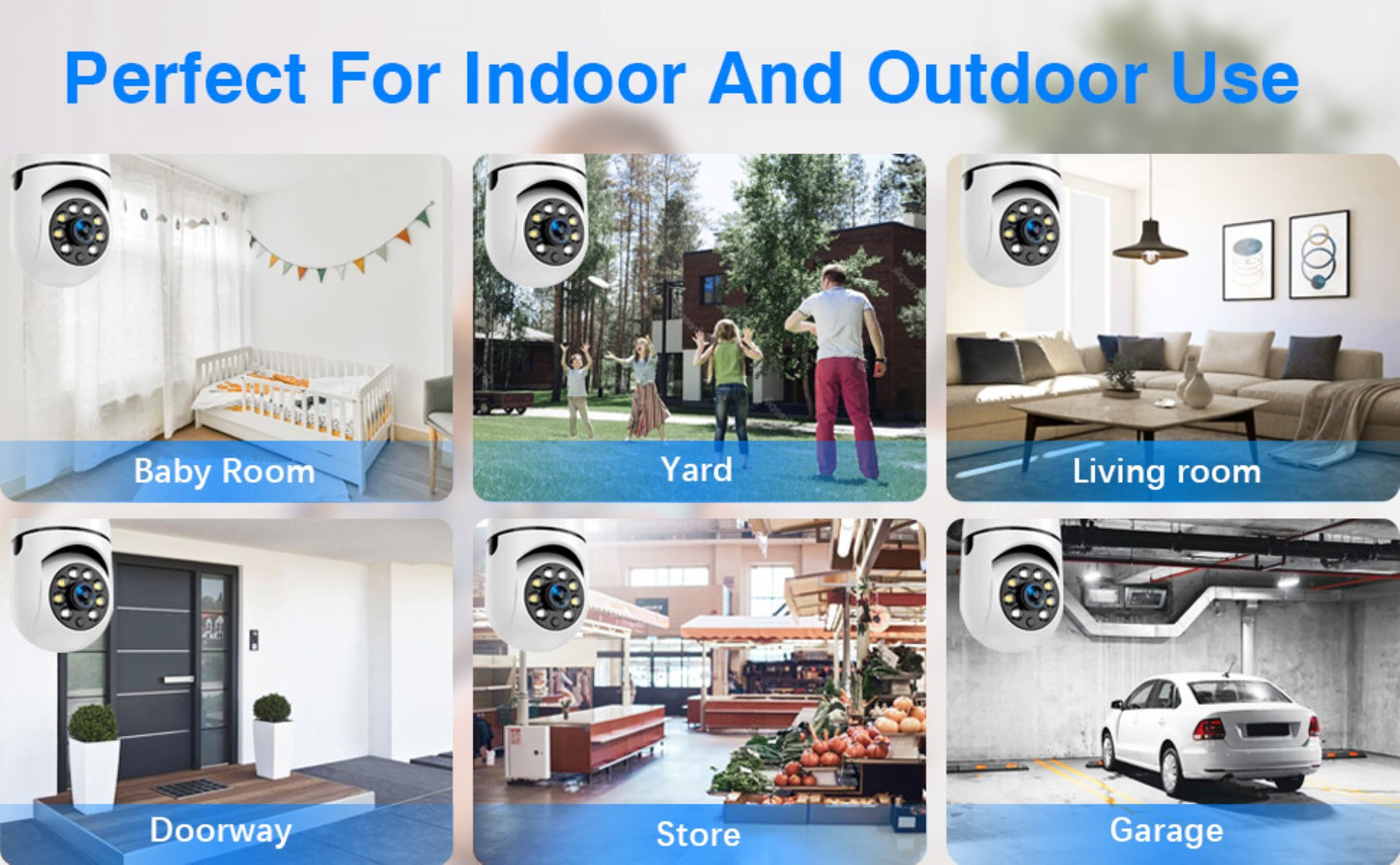 CreaTeck CCTV Bulb Camera