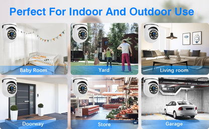 CreaTeck CCTV Bulb Camera