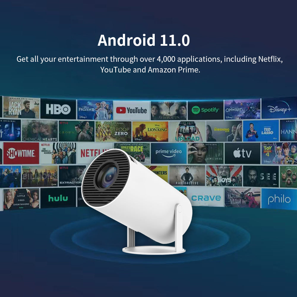 CreaTeck Android TV Projector