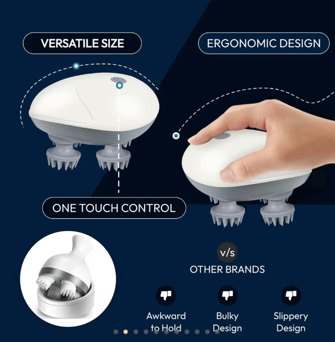 Smart Electric Head Massager