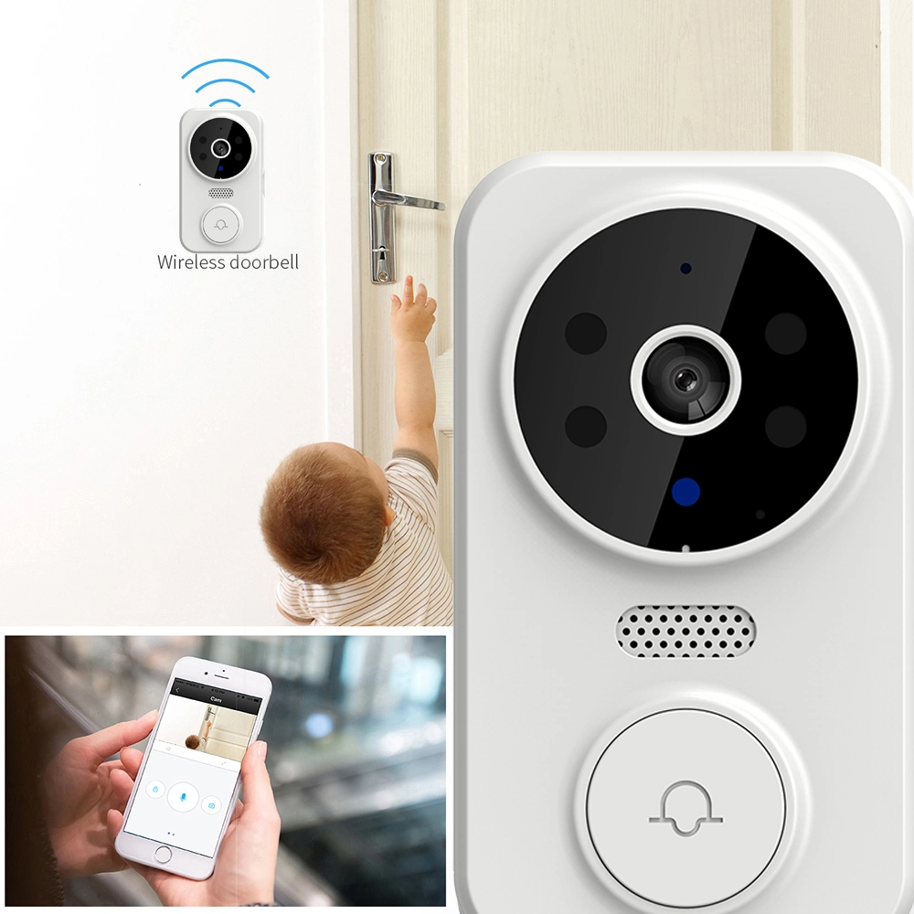 CreaTeck Smart Camera Doorbell (White)