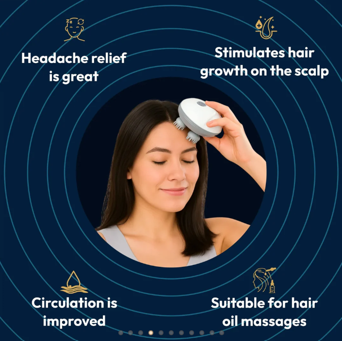 Smart Electric Head Massager
