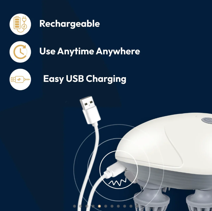 Smart Electric Head Massager