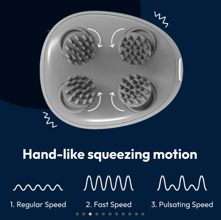 S1 Pro Smart Electric Head Massager – Portable & Rechargeable