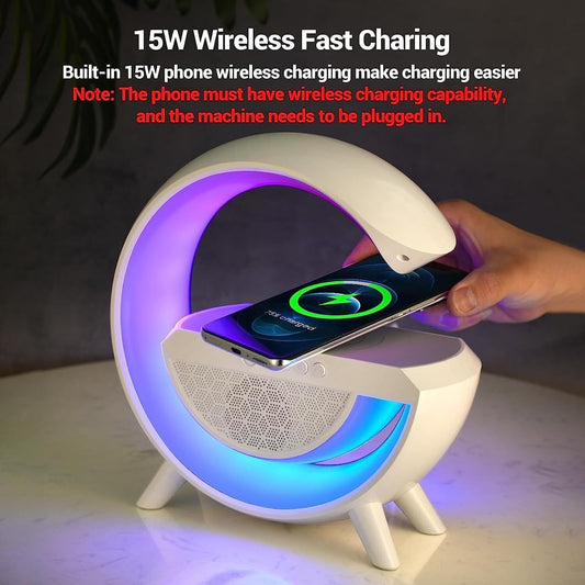 CreaTeck G Speaker - Bluetooth Music, FM, Wireless charging