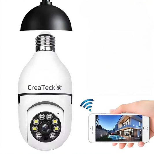 CreaTeck CCTV Bulb Camera