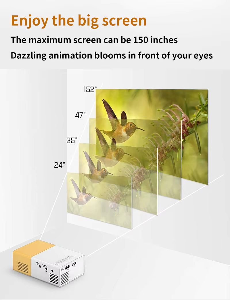 CreaTeck Home Cinema Projector (Lite)