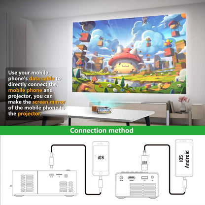 CreaTeck Home Cinema Projector (Lite)