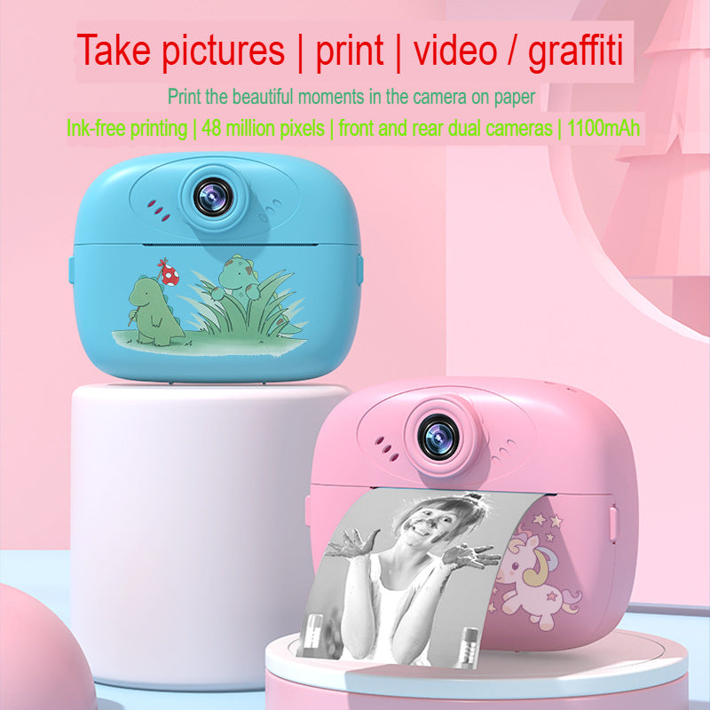 CreaTeck Instant Digital Camera w/Printer