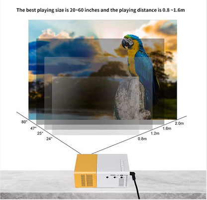 CreaTeck Home Cinema Projector (Lite)