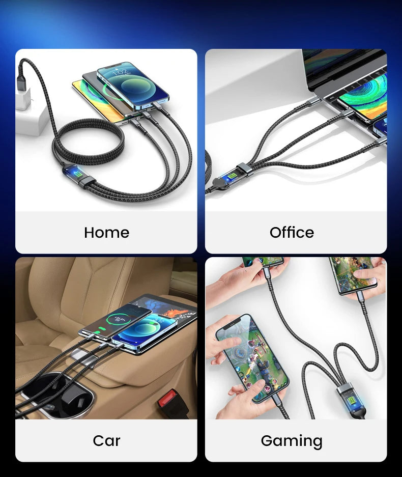 CreaTeck Multi Pin Braided Cable