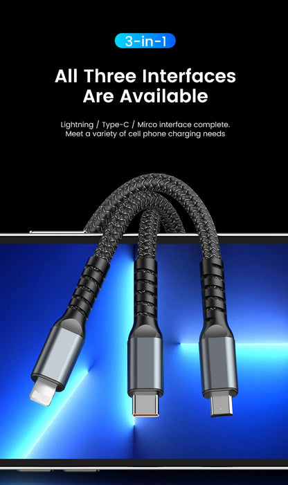 CreaTeck Multi Pin Braided Cable