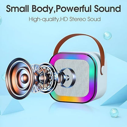 CreaTeck Bluetooth Speaker with Karaoke Mic