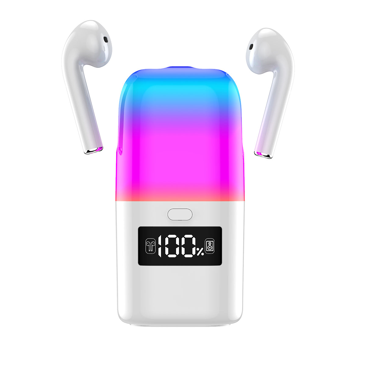 CreaTeck Earbuds with Inbuilt Bluetooth Speaker - 2in1  (TWS TF23)