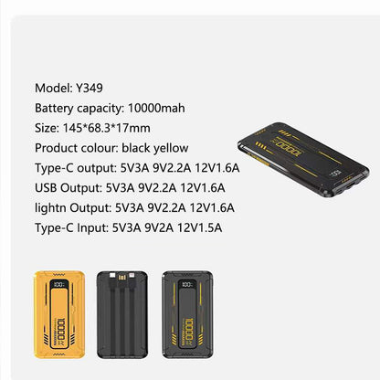 CreaTeck Compact Power Bank (10000 mAh)