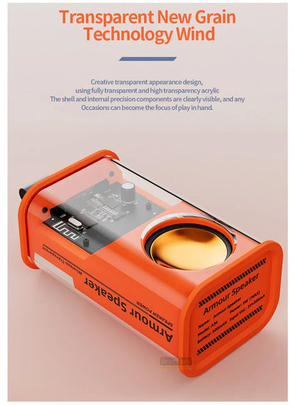 CreaTeck K08 Transparent Design Speaker