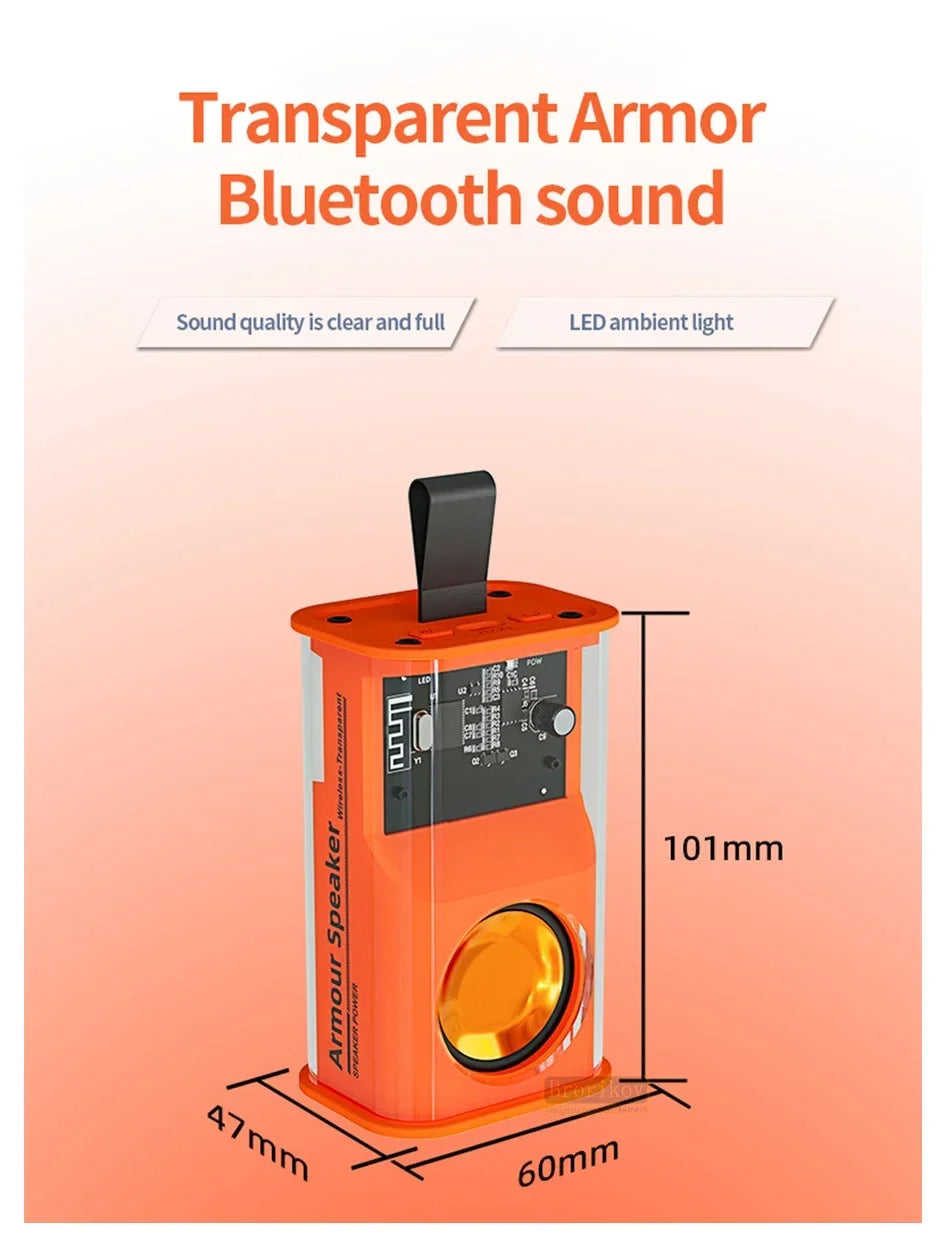 CreaTeck K08 Transparent Design Speaker