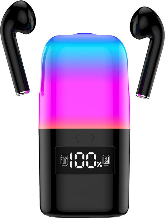 CreaTeck Earbuds with Inbuilt Bluetooth Speaker - 2in1  (TWS TF23)