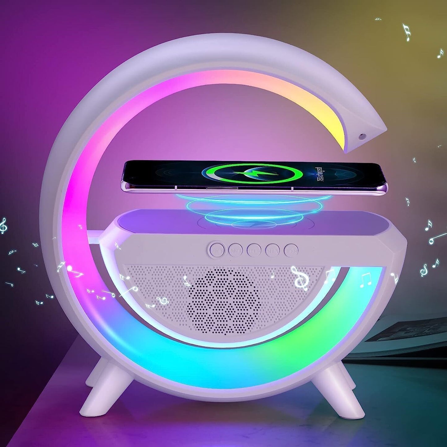 CreaTeck G Speaker - Bluetooth Music, FM, Wireless charging
